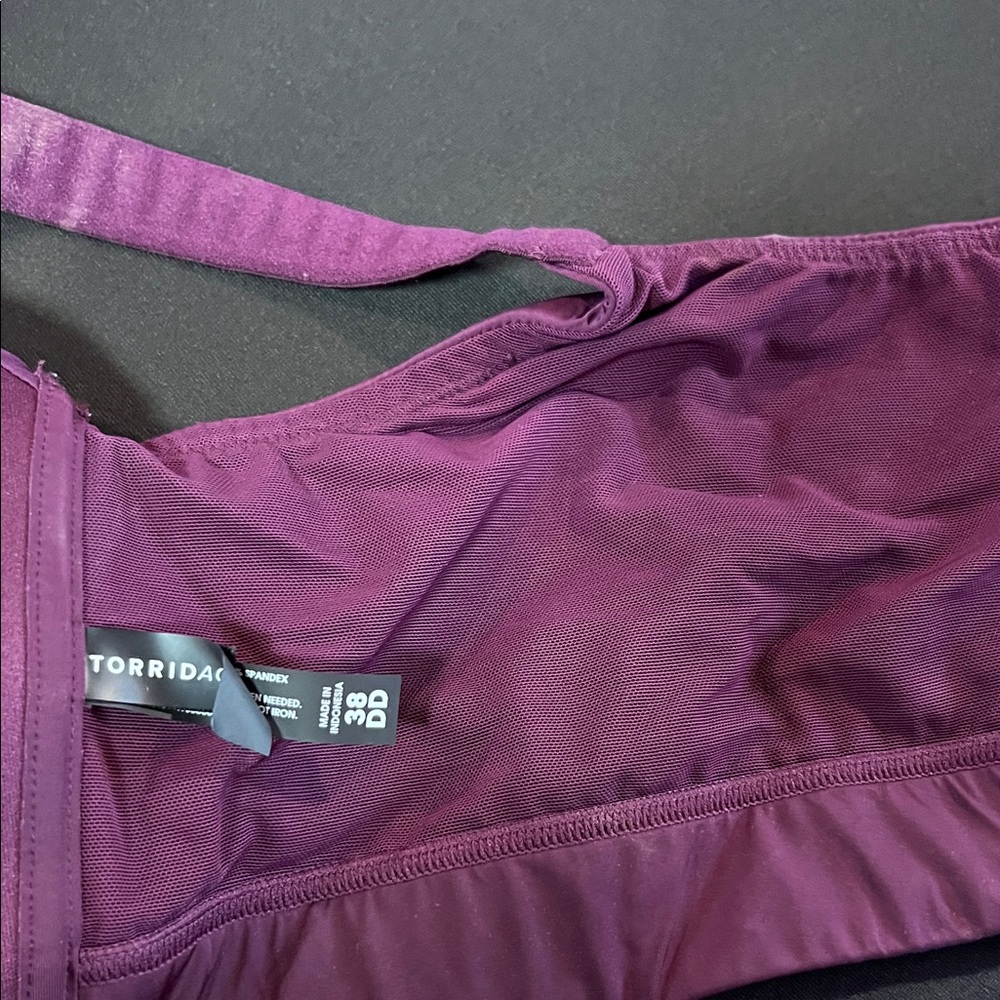 Torrid Deep Purple Bra